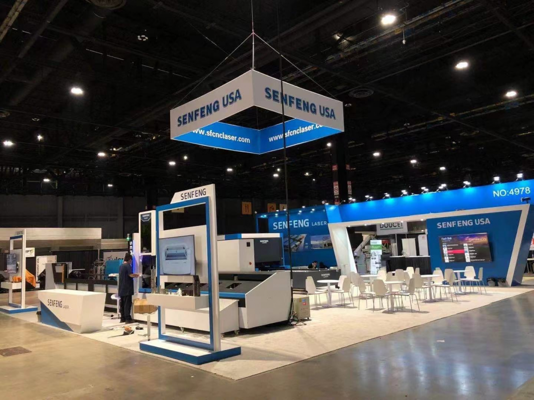 SENFENG at 2021 FABTECH Exhibition