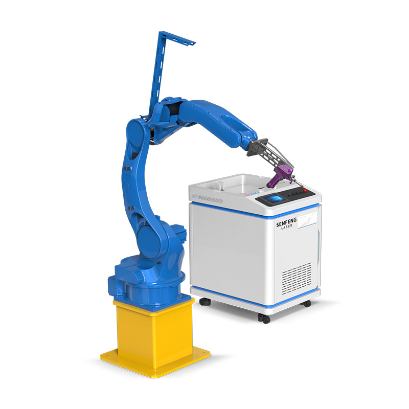 Robotic sales laser welding